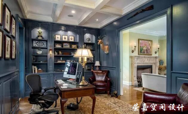 書房這么美，還能專心地看書嗎？